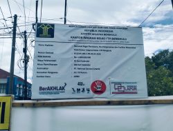 Proyek Miliaran Dikerjakan Asal-asalan Di Duga Tidak Memenuhi Spesifikasi