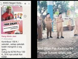 Rayakan Ulang Tahun Dengan Meriah, Kepala Dinas Dispendik Kota Bengkulu Dikecam