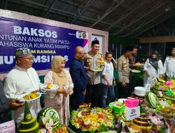 HUT Ke-8, SMSI Bengkulu Santuni Anak Yatim, Mahasiswa Yang Tidak Mampu Gelar Buka Puasa Bersama