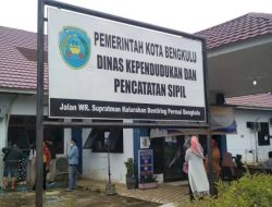 Patut Di Pertanyakan Dugaan Mark’up Pengadaan Jacket Dinas Dukcapil Kota Bengkulu