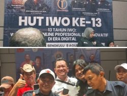 HUT ke-13, IWO Tegaskan Komitmen Jurnalisme Profesional di Tengah Era Digital