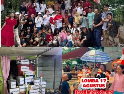 Semarak HUT RI di Lubuk Saung, Warga Tumpah Ruah Ikuti Perlombaan dan Hiburan