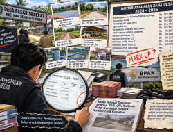 Dugaan Mark Up Dana Desa Pasar Sebelat 2024–2025 Mencuat, Sejumlah Anggaran Bernilai Fantastis Jadi Sorotan
